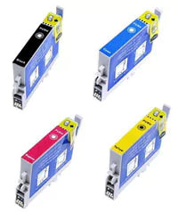 Conjunto de 4 Tinteiros Compatíveis Epson T0715 / T0895