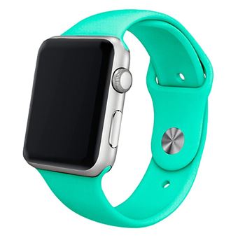 Pulseira de Substituição 20mm Xiaomi Amazfit GTS / Bip / Bip Lite / Bip S / GTR 42mm / Ticwatch / Huawei / Samsung Silicone  (Verde água) - Multi4you®