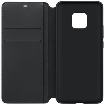 Huawei Capa Wallet Cover Original para Mate 20 Pro Preto