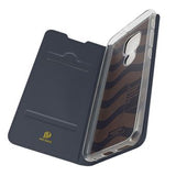 Capa Dux Ducis para Motorola Moto G9 Play / E7 Plus – Azul-Escuro