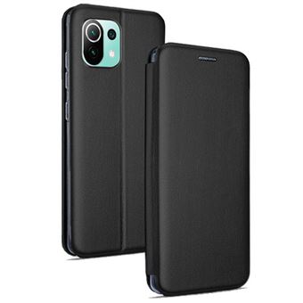 Capa com Cobertura COOL para Xiaomi Mi 11 Lite / Mi 11 Lite 5G Elegance - Preto