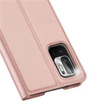 Capa Livro Dux Ducis para Xiaomi Redmi Note 10 5G / Poco M3 Pro – Rosa