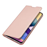 Capa Livro Dux Ducis para Xiaomi Redmi Note 10 5G / Poco M3 Pro – Rosa