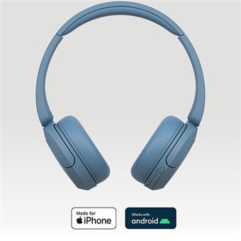 Sony WH-CH520 Azul – Auscultadores Bluetooth