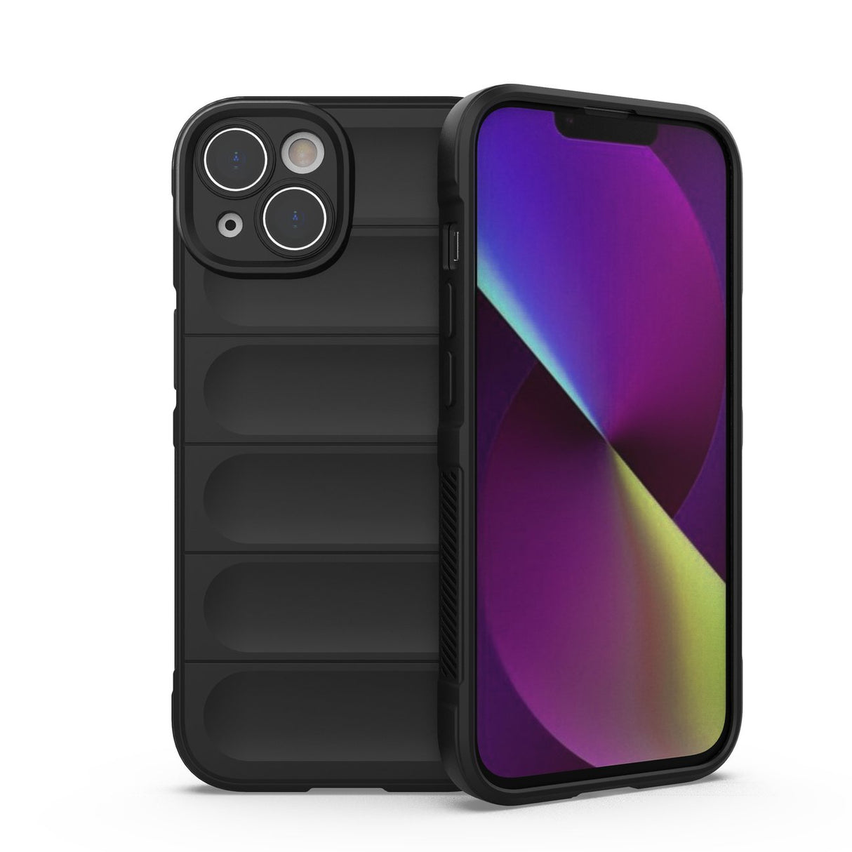 Capa Magic Shield Flexible Armored para iPhone 14 – Preta