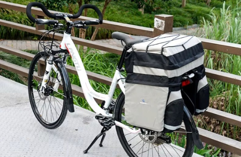 Bolsa de bicicleta para guidão 60L preto