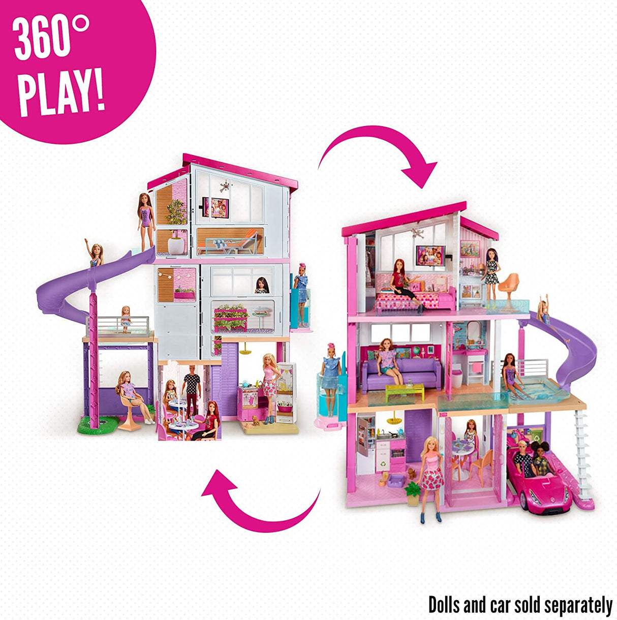 Playset - Barbie - Casa dos Sonhos com Elevador - Mattel - Lista