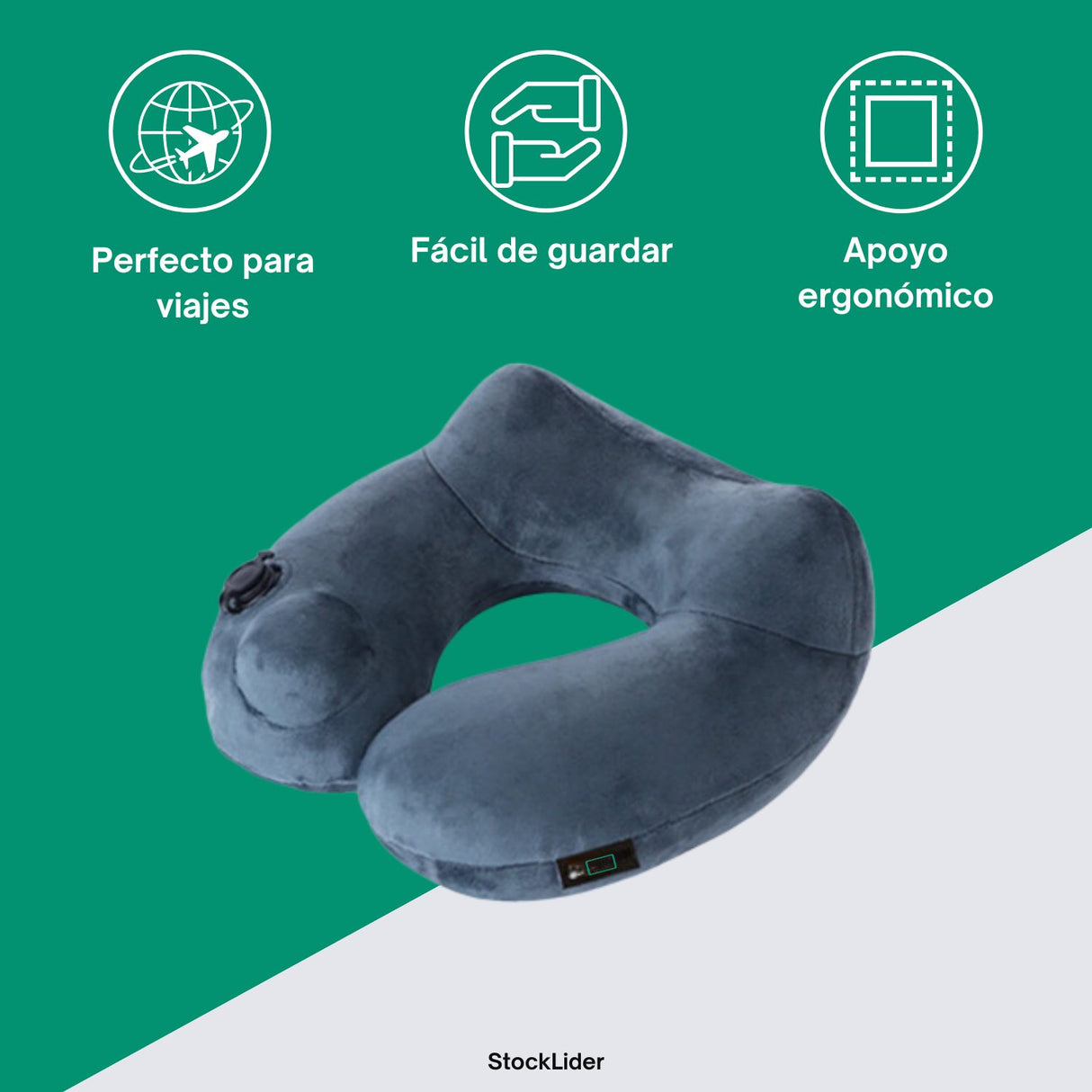 Almofada Insuflável de Viagem