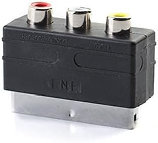 Adaptador SCART Macho para 3 RCA Fêmea A/V - Multi4you®