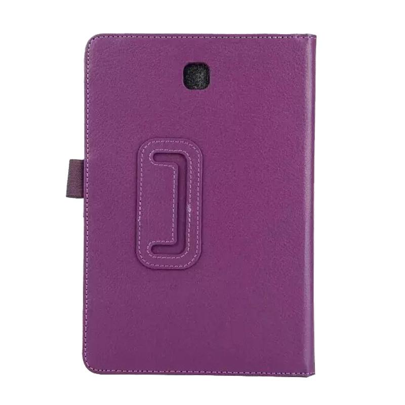 Capa Tablet Couro Tipo Livro com Suporte Stand Case para Samsung Galaxy Tab 2 10.1 (Roxa) - Multi4you®