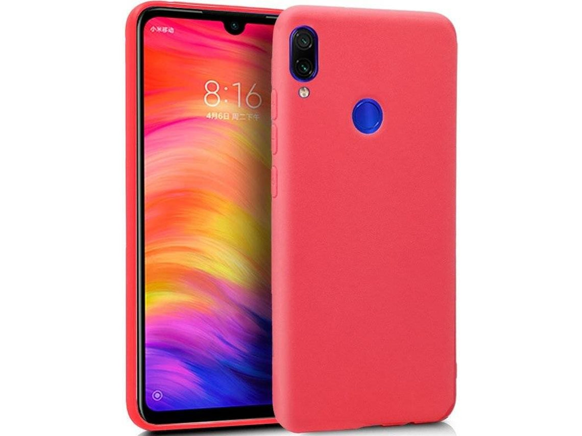 Capa Livro COOL em Silicone para Xiaomi Redmi Note 7 / Note 7 Pro Vermelho