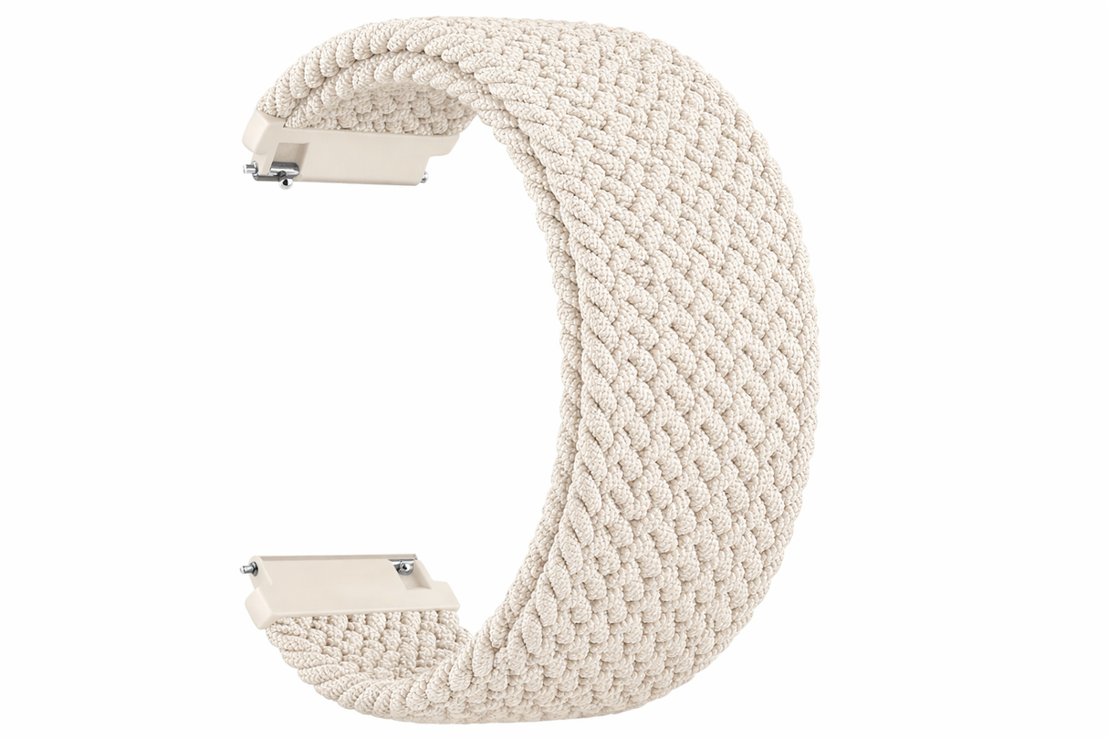 Pulseira de Substituição 20mm Universal Nylon (Creme)