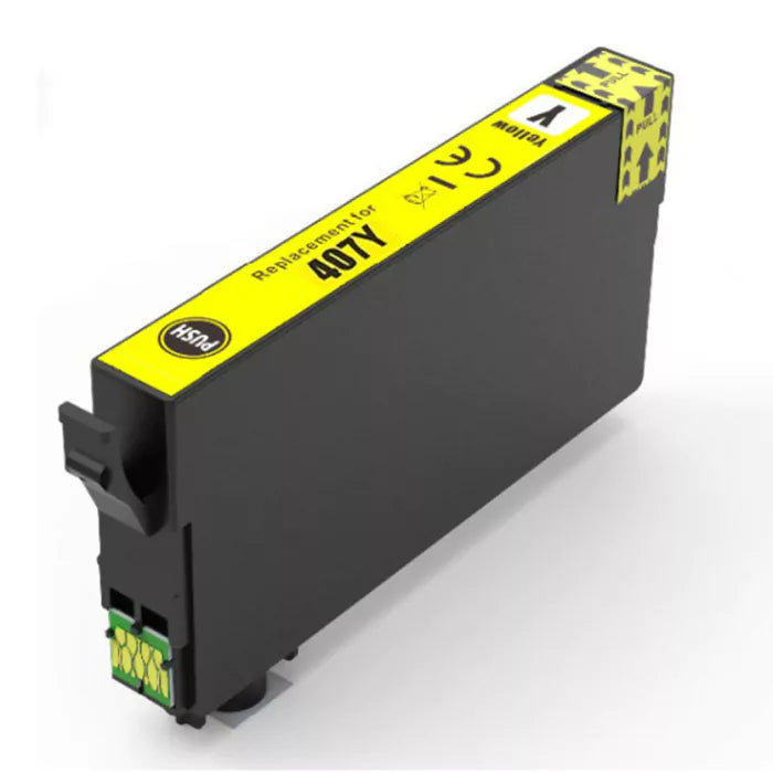 Tinteiro Epson Compatível 407 XL Amarelo