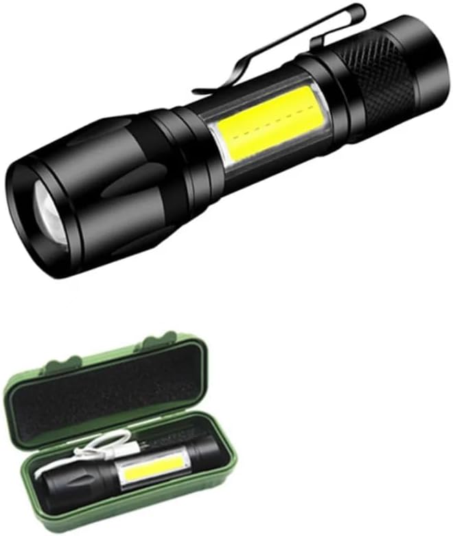 Lanterna Recarregável COB 2000LM 1200mAh