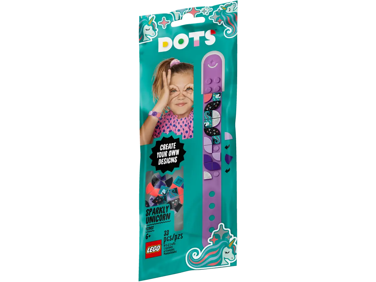 LEGO DOTS 4190 Bracelete Unicórnio Cintilante