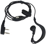 Auricular para Rádio Walkie Talkie com Microfone e PTT 2 Pinos - Multi4you®