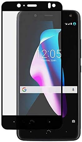Pelicula Vidro Temperado Full Cover 3D Preto para BQ Aquaris V plus  - Multi4you®