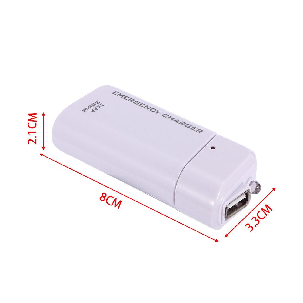 Powerbank de Emergência a Pilhas com Lanterna - Multi4you®