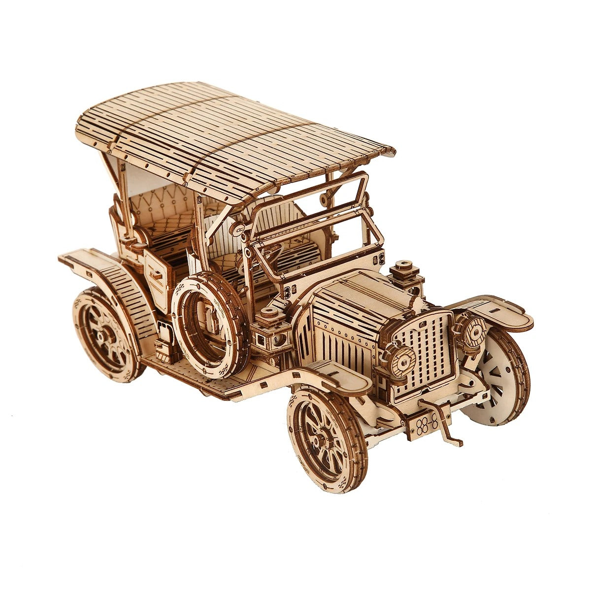Puzzle de Carro 3D – Modelo Kit DIY com Corte a Laser para crianças