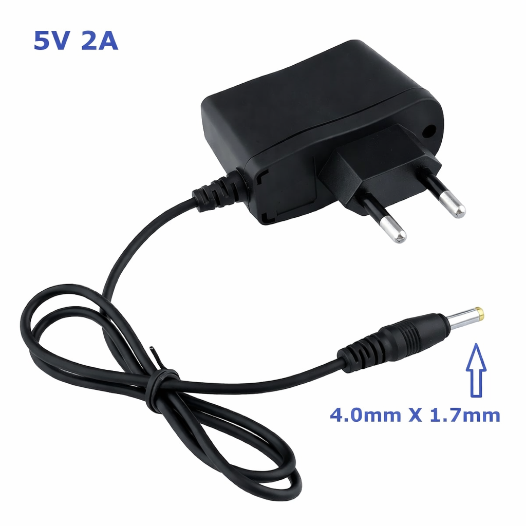 Carregador Transformador  5V 2A Conector 4.00mm X 1.7mm - Multi4you®