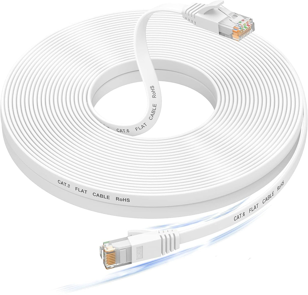 Cabo de Rede RJ45 Ethernet Flat Cat5 – 10 m