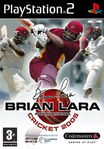 Jogo Brian Lara International Cricket 2005 PS2 (GRADE A)