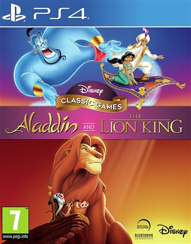 Jogo PS4 Disney Classic Games: Aladdin & The Lion King (GRADE A)