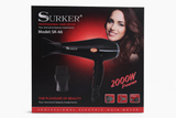 Secador de Cabelo Profissional 2000W Surker SK-66