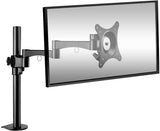 Suporte de Monitor BESTEK com Braço Articulado – Ajustável 17″ a 27″ (VESA 100×100)