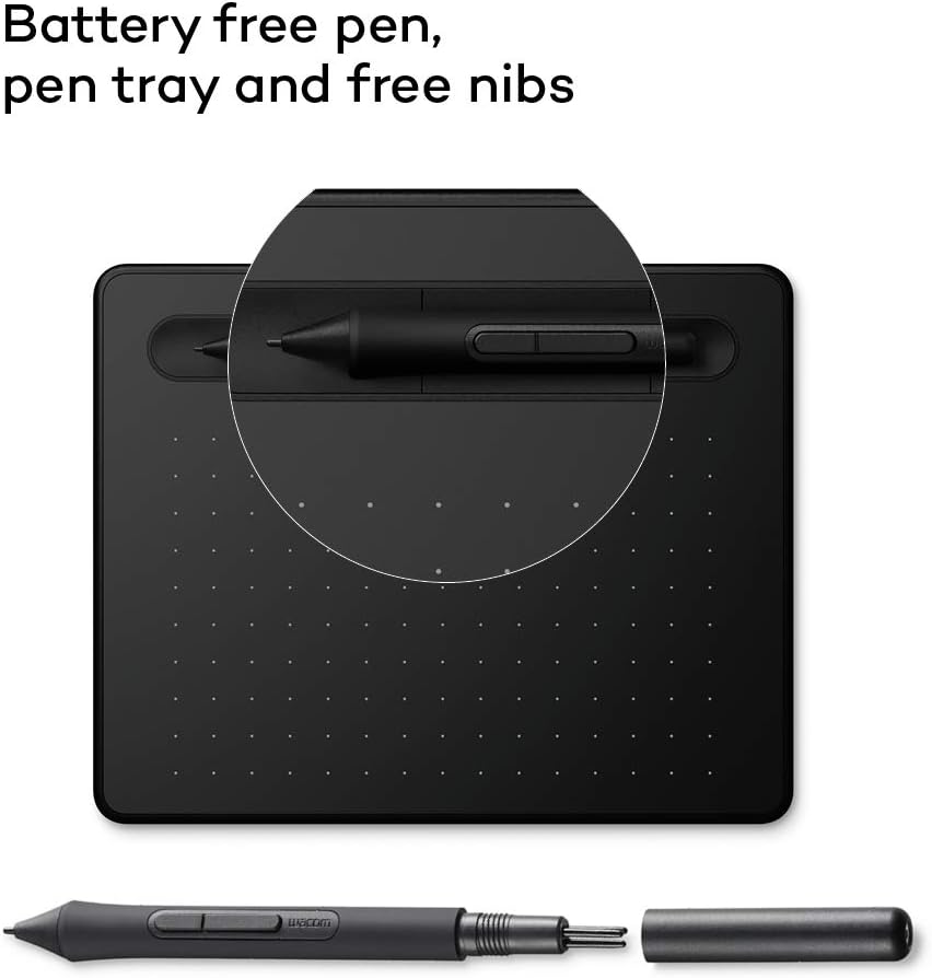 Mesa Digitalizadora WACOM Intuos (USB - Windows e Mac OS - 152 x 95 mm)