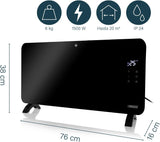 Aquecedor Convetor Smart Princess 1500W com Wifi Preto