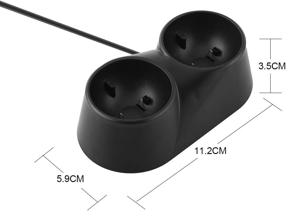 VR Stand Dual Charger Dock – Estação de Carregamento para Comandos PS4/PS VR