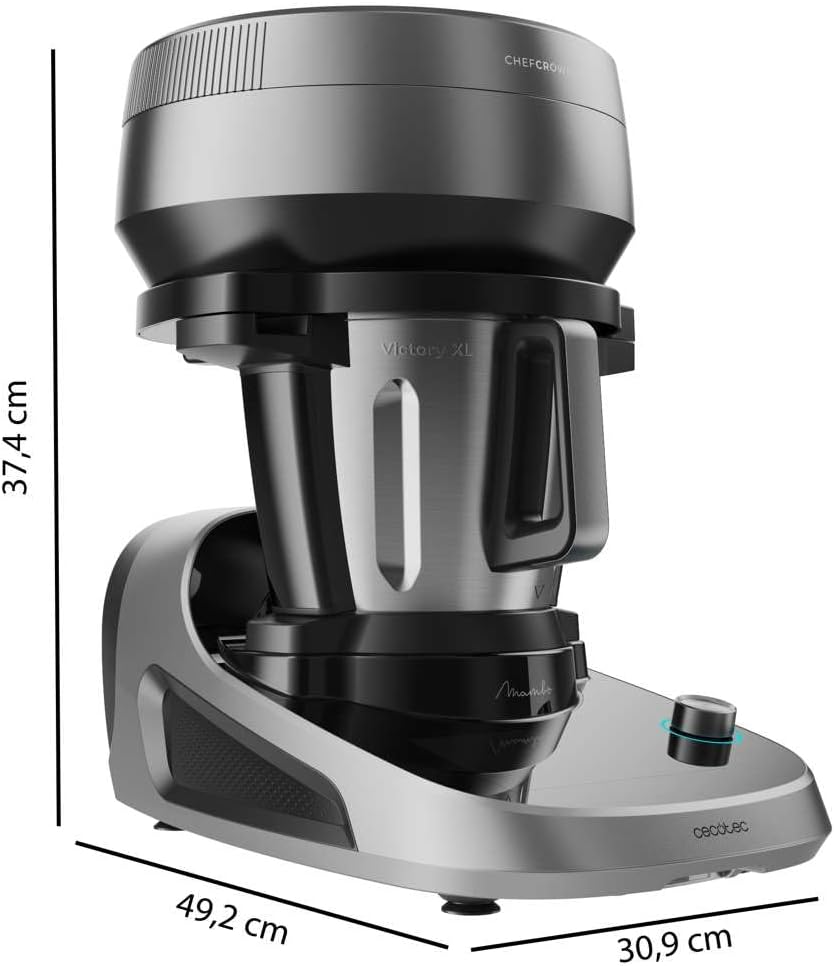 Robô de Cozinha Cecotec Mambo CooKing Victory 1700W 4,5L com Dispensador de Alimentos