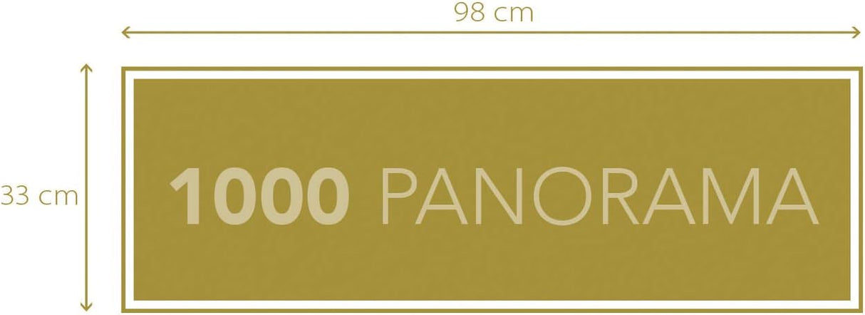 Puzzle 1000 peças panorama STRANGER THINGS - Clementoni 39548