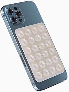 Suporte de silicone para telefone com ventosas (Branca) - Multi4you®