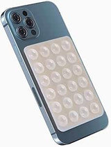 Suporte de silicone para telefone com ventosas (Branca) - Multi4you®