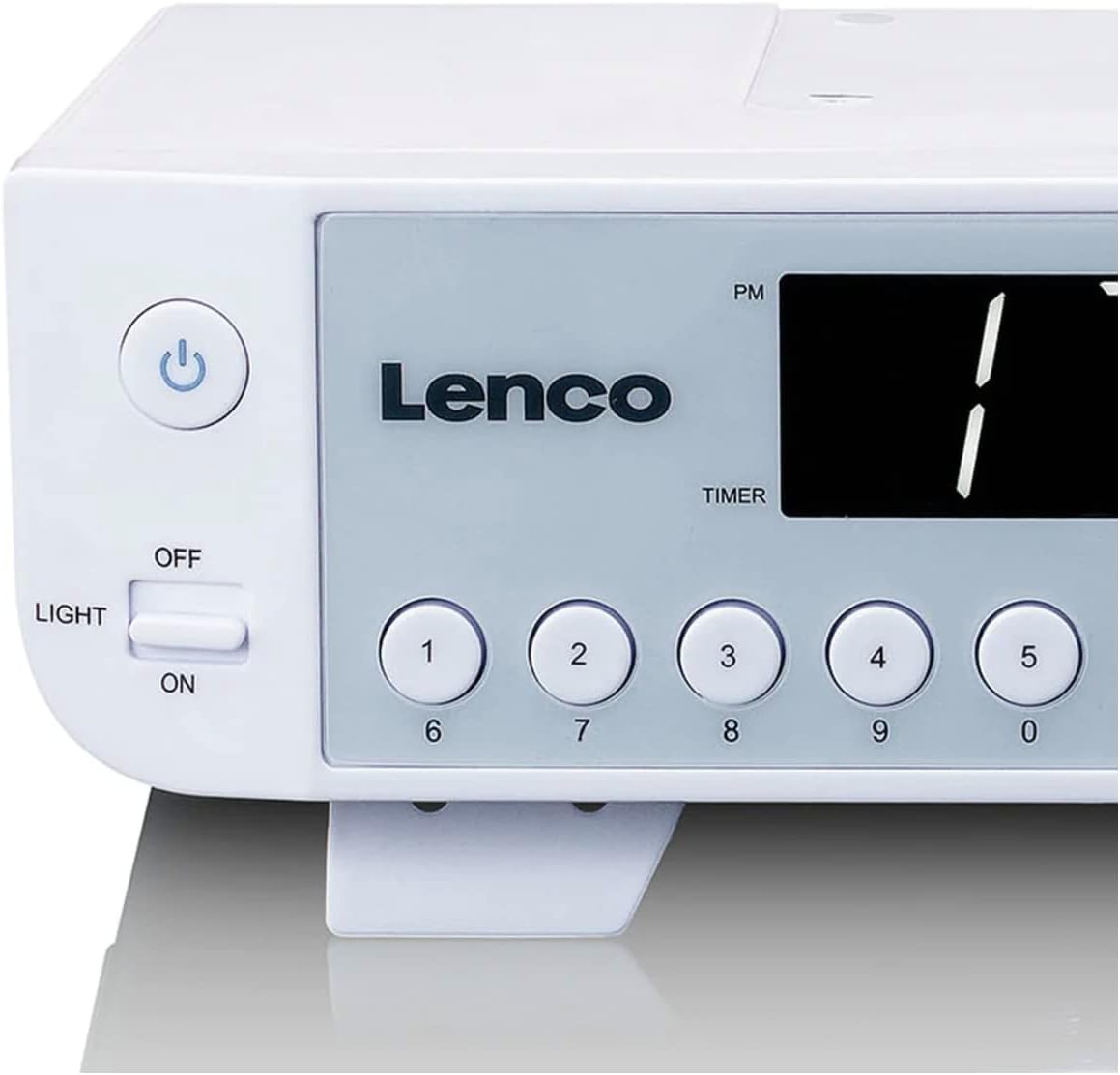 Rádio Lenco KCR-11 - Branco