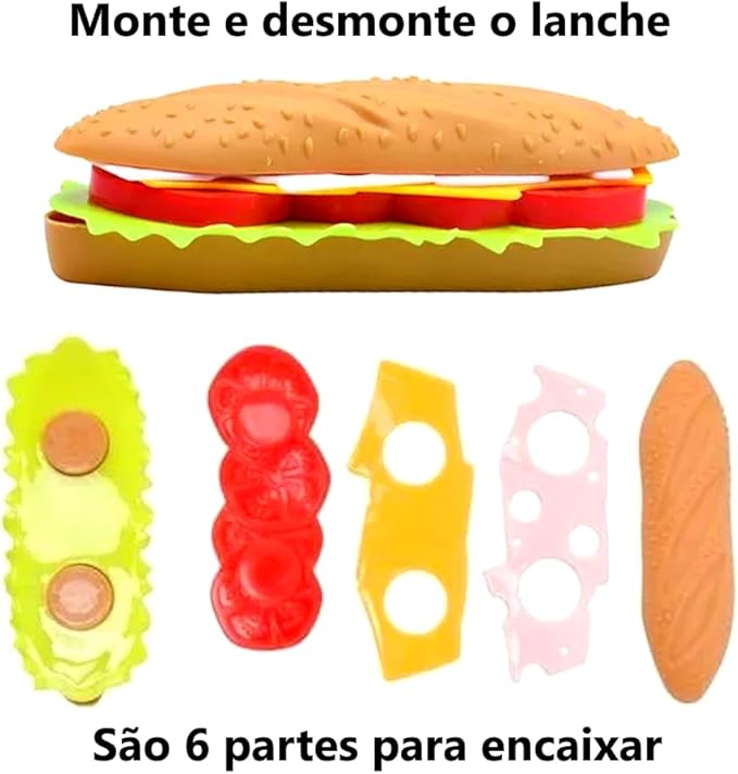 Mini Baguete Brinquedo