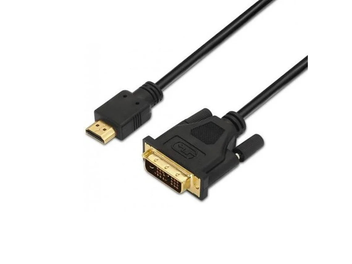 Cabo Aisens DVI para HDMI 1,8 m Preto