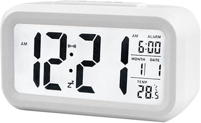 Relogio Despertador Digital NR9249 (SEGUNDA-MÃO/ GRADE A)