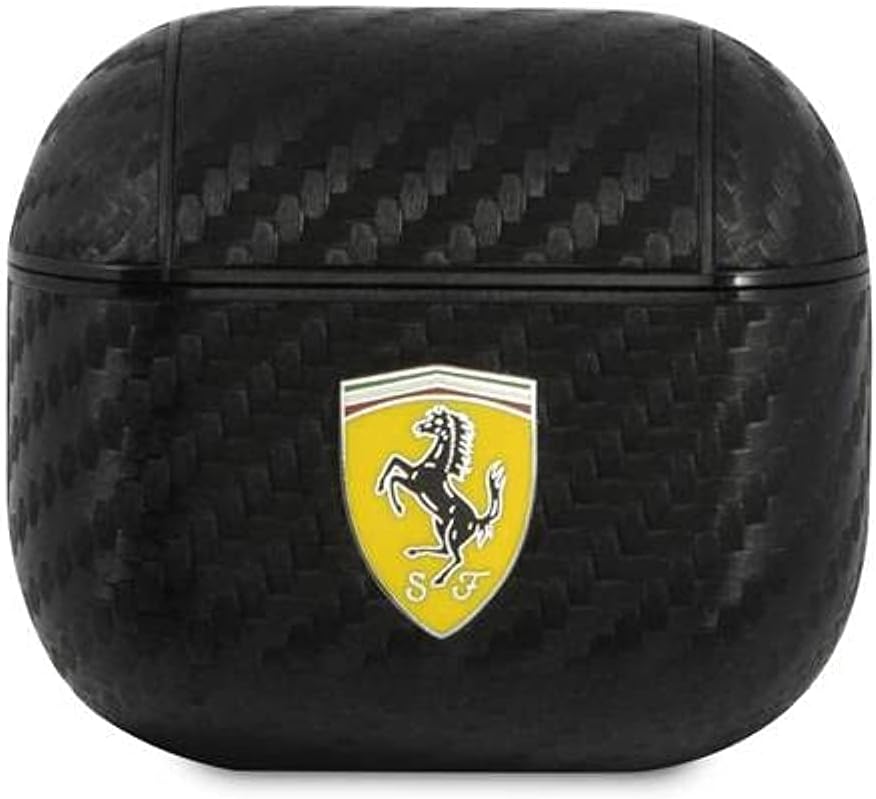 Ferrari Capa AirPods 3 Original - Preto