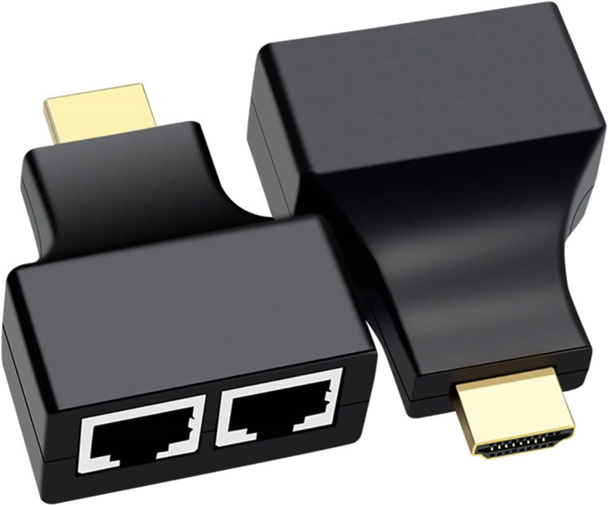 Extensor HDMI sobre RJ45 CAT5e/CAT6 – Kit com 2 Unidades - Multi4you®