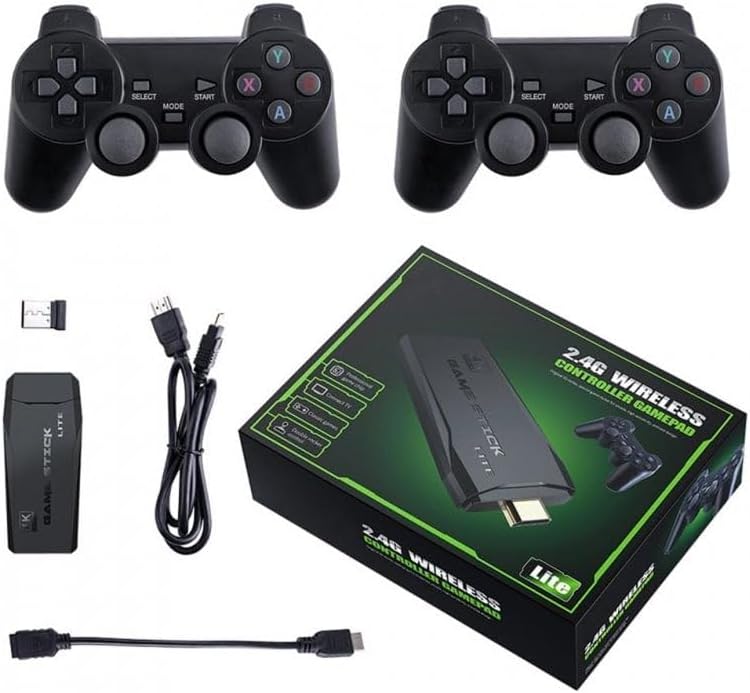 Consola Retro Stick 10.000 Jogos 64GB 2 Comandos