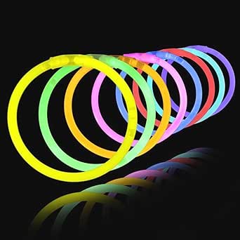 Pulseiras Fluorescentes 15 Unidades - Multi4you®