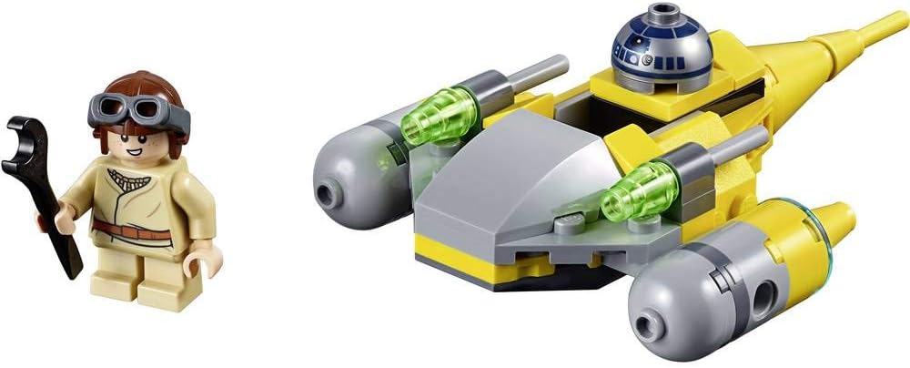 LEGO Star Wars: Naboo Starfighter Microfighter - 75223 (Idade mínima: 6 - 62 Peças)