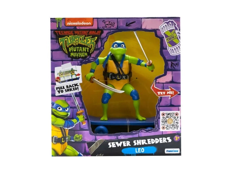 Tartarugas Ninja: Caos Mutante - Figuras com Skate (Envio Atéatório)
