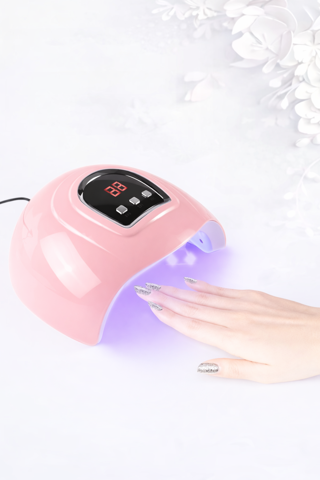 Lâmpada Secador de Unhas LED/UV H15 | Display Digital