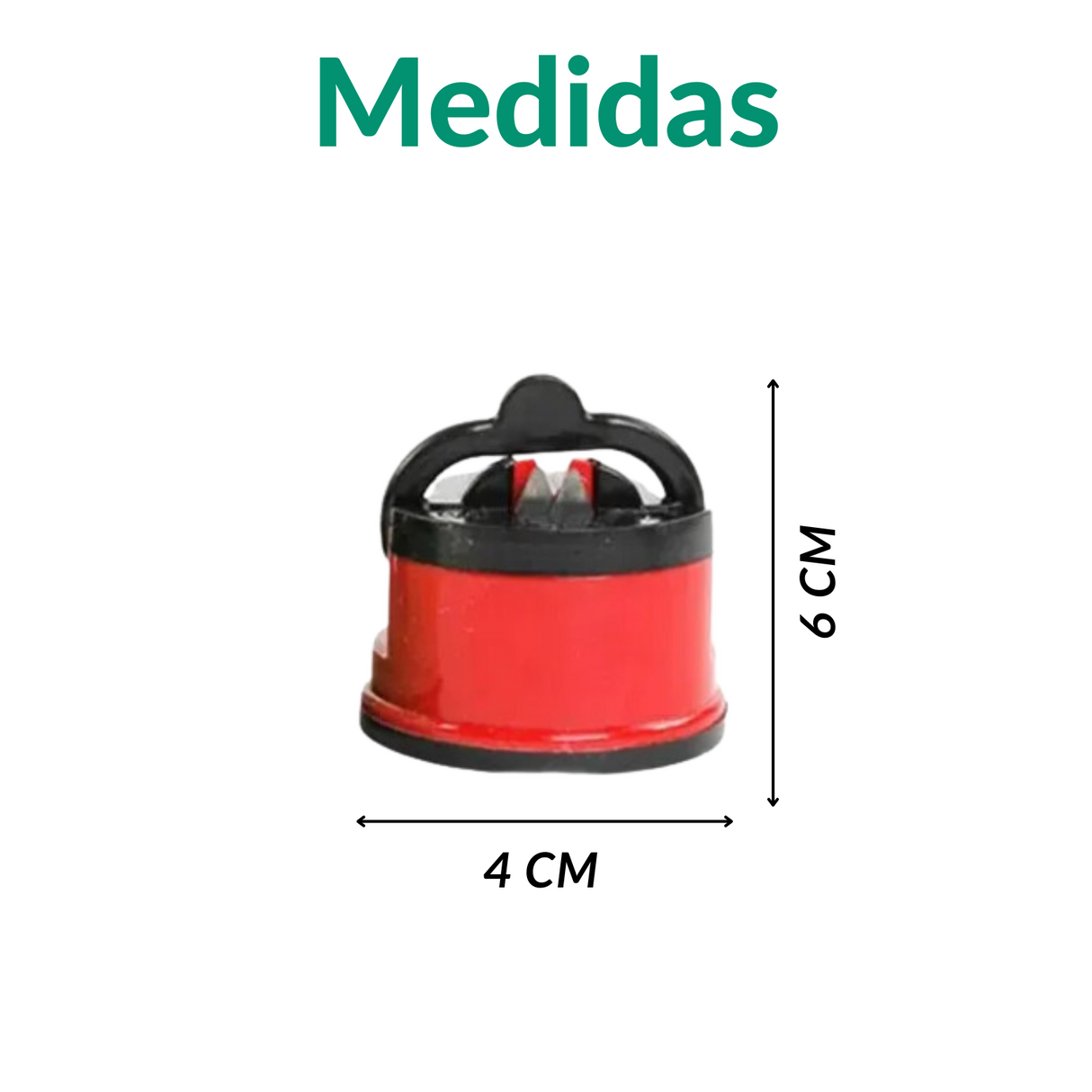 Afiador de Facas com Ventosa