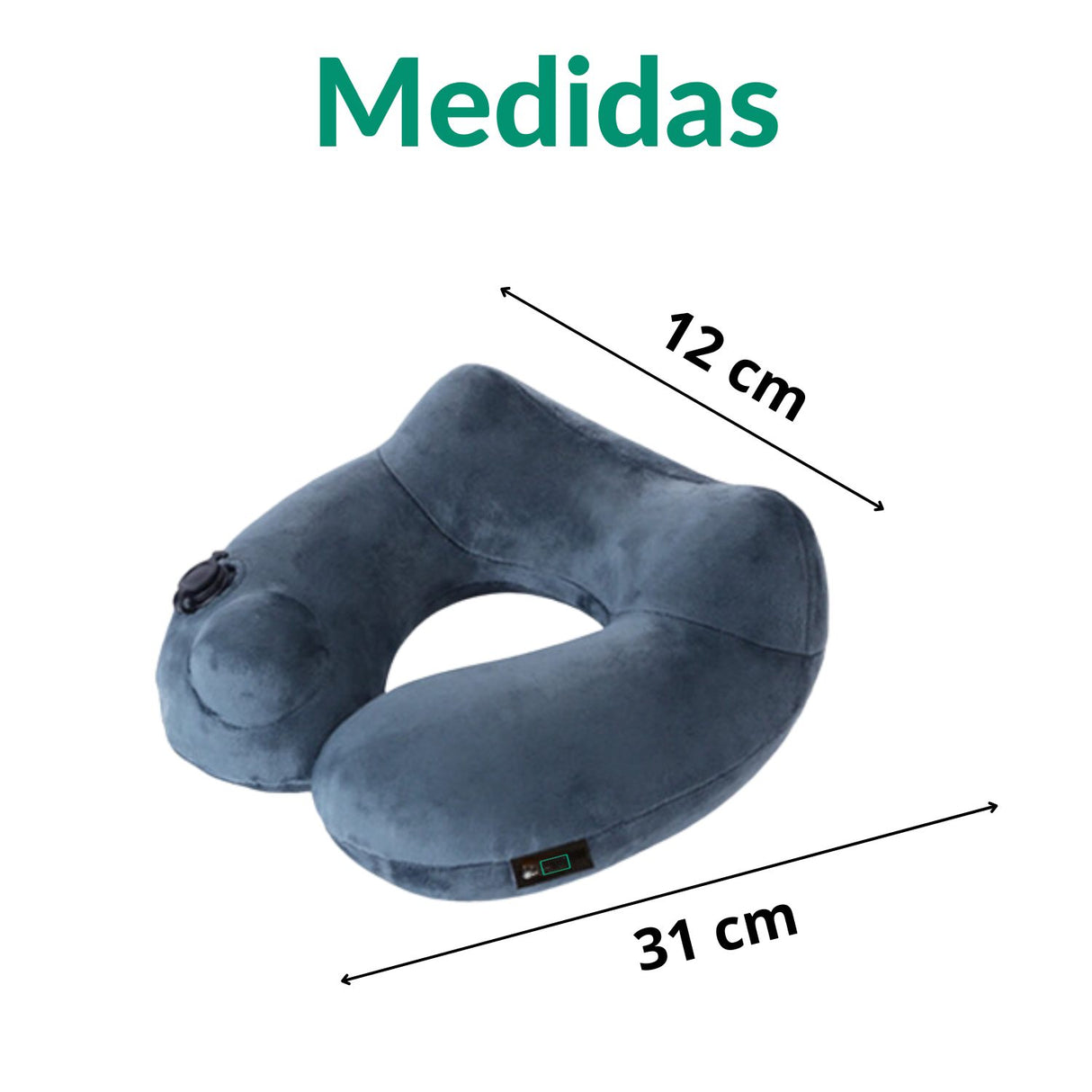 Almofada Insuflável de Viagem