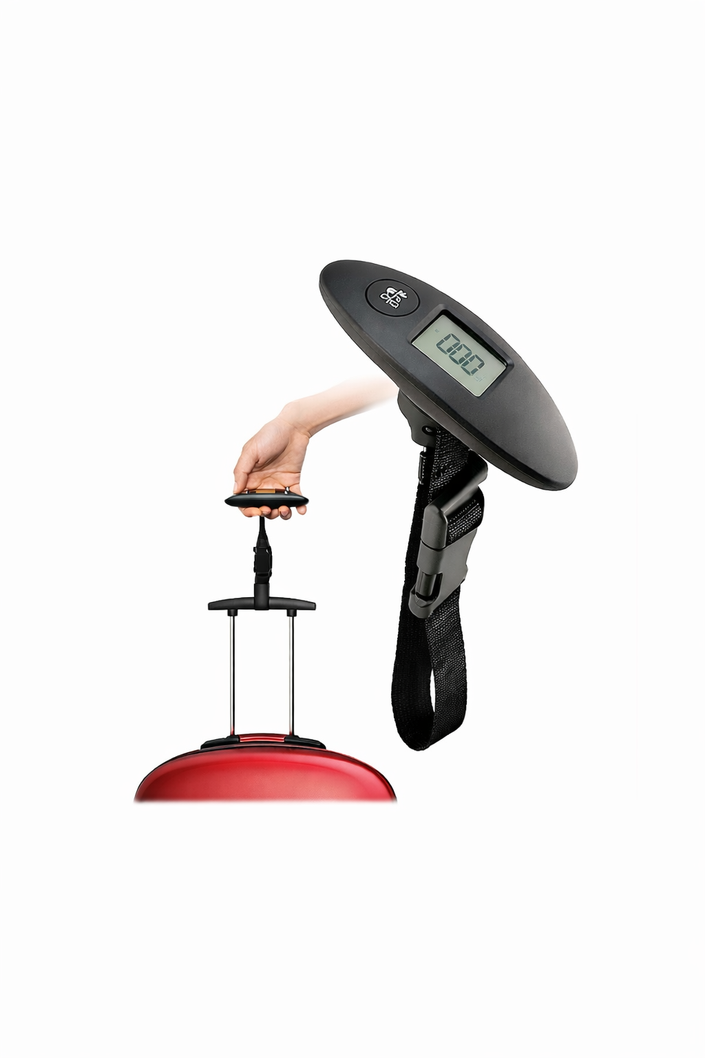 Balança Digital para Mala A15 | Até 40 kg | Portátil